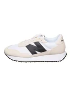 Trampki męskie - New Balance Skórzane sneakersy "MS237" w kolorze beżowo-białym - miniaturka - grafika 1