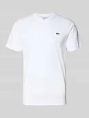 Koszulki męskie - T-shirt o kroju regular fit z czystej bawełny - miniaturka - grafika 1