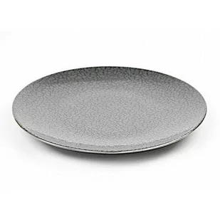 Talerz Deserowy 22Cm Zina Graphite Porcelana Bogucice - Talerze - miniaturka - grafika 1