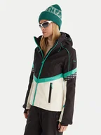 Kurtki narciarskie - Roxy Kurtka narciarska Peak Chic Softshell Jk ERJTJ03512 Czarny Slim Fit - miniaturka - grafika 1