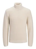 Dresy męskie - maglie mężczyzna jack and jones 12289853 bleecker sea salt - miniaturka - grafika 1