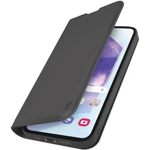 Etui SBS Wallet Smooth do Samsung Galaxy A56 Czarny - Etui i futerały do telefonów - miniaturka - grafika 1