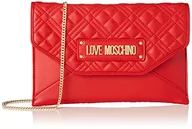 Torebki damskie - Love Moschino Damska torba na ramię Borsa a Spalla, Rosso, - miniaturka - grafika 1