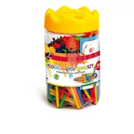 Zabawki konstrukcyjne - Klocki Małych Geniuszy Słomki 560 el Nowa - miniaturka - grafika 1