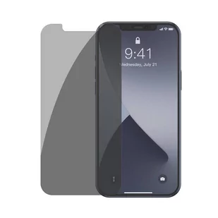 Baseus 2x Szkło hartowane 0,3 mm Anti Spy iPhone 12 mini Przezroczysty (SGAPIPH54N-LK02) - iPhone 12 mini - Szkła hartowane na telefon - miniaturka - grafika 1