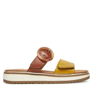 Klapki Marco Tozzi 2-27500-44 Zielony - Klapki i japonki damskie - miniaturka - grafika 1