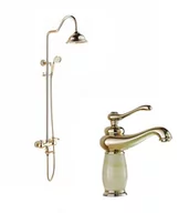 Zestawy prysznicowe - ZESTAW bateria prysznicowa ADELE + bateria umywalkowa ALONE - miniaturka - grafika 1