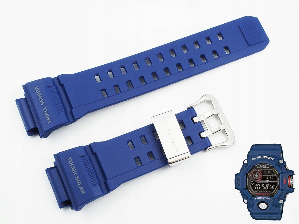 NIEBIESKI PASEK RANGEMAN G-SHOCK GW-9400 GW-9400NV-2 10467767