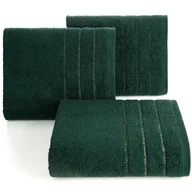 Ręczniki - Ręcznik bawełniany Dali 50 x 90 cm ciemnozielony - miniaturka - grafika 1