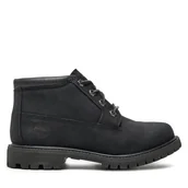 Botki damskie - Trapery Timberland Af Nellie Chukka 23398 Czarny - miniaturka - grafika 1
