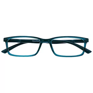 Opulize Zobacz okulary blokujące niebieskie światło turkusowe do gier komputerowych antyodblaskowe męskie damskie B9-Q +0.00 - Moda i Uroda OUTLET - miniaturka - grafika 1