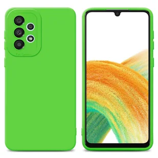 Pokrowiec Etui Do Samsung Galaxy A52 (4G / 5G) / A52s w FLUID ZIELEŃ TPU Silikonowe Obudowa Ochronny Case Cover Cadorabo - Etui i futerały do telefonów - miniaturka - grafika 1
