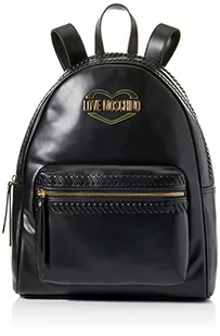 Love Moschino Plecak damski Jc4054pp1gld100a, czarny, rozmiar uniwersalny, czarny, jeden rozmiar - Plecaki - miniaturka - grafika 1