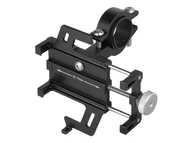 Akcesoria rowerowe - Uchwyt rowerowy na telefon do motoru aluminiowy - miniaturka - grafika 1