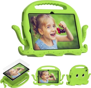 Etui do Ipad Pro/Air 3 10.5 Cala w Kształcie Ośmiornicy Zielone - Etui do tabletów Etui do Ipad Pro/Air 3 10.5 Cala w Kształcie Ośmiornicy Zielone - Etui do tabletów - miniaturka - grafika 1