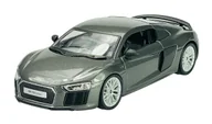 Samochody i pojazdy dla dzieci - MAISTO AUDI R8 V10 PLUS GRAFITOWY 1:24 31513 - miniaturka - grafika 1