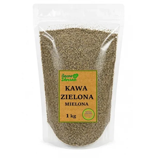 Kawa Zielona Grubo Mielona 1kg Odchudzanie Naturalna