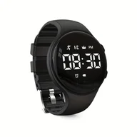 Smartwatch - TEMU Młodzieżowe zegarki cyfrowe dla dziewcząt i chłopców z pedometrem, wysokiej jakości zegarki fitness z budzikiem, zegar sportowy, doskonały - miniaturka - grafika 1