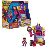 Figurki dla dzieci - Figurka HASBRO Disney Junior Iron Man i Super Ekipa 2w1 Iron Heart G14765P0 - miniaturka - grafika 1