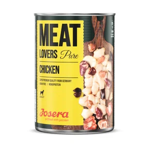 JOSERA Meatlovers Pure Kurczak 6x800g + 2x400g GRATIS - Mokra karma dla psów - miniaturka - grafika 2