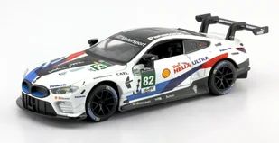 TOY CAR BMW M8 GTE 1/32 664996B - Samochody i pojazdy dla dzieci - miniaturka - grafika 1