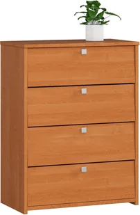 Szafka na buty AKORD Olcha 4 półki 80x60x33 cm - Szafki na buty - miniaturka - grafika 1