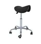 Wyposażenie studia tatuażu - KRZESŁO SIODŁOWE CZARNE - miniaturka - grafika 1