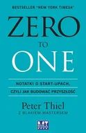 Audiobooki - biznes i ekonomia - Zero To One. Notatki o start-upach czyli jak budować przyszłość - audiobook - miniaturka - grafika 1