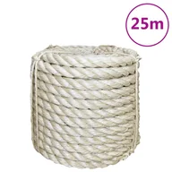 Pasmanteria - vidaXL Sznur, sizal 100%, 16 mm, 25 m - miniaturka - grafika 1