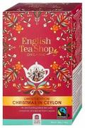 Herbata - ENGLISH TEA SHOP ORGANIC Herbata Cejlońska Świąteczna Fair Trade Bio (20 X 2 G) 40 G - miniaturka - grafika 1