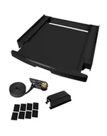 Akcesoria i części do pralek i suszarek - Uniwersalny Czarny łącznik pralki z suszarką Bosch Beko Samsung Electrolux - miniaturka - grafika 1