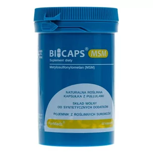 ForMeds Bicaps MSM - 60 kapsułek BIMSM - Suplementy naturalne - miniaturka - grafika 1