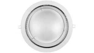 PXF LIGHTING Oprawa downlight LED BARI ECO DL 195 10W 1160lm 4000K IP44 Biała PX1487057 PX1487057 - Oprawy, klosze i abażury - miniaturka - grafika 1