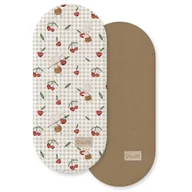 Prześcieradła dla dzieci - Prześcieradło do gondoli 2-pak Wisienkowa Zabawa, Albero Mio - miniaturka - grafika 1