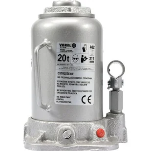 Vorel Podnośnik hydrauliczny słupkowy 20 t 80082 - Podnośniki - miniaturka - grafika 1
