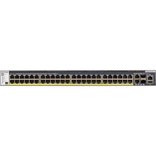 Netgear M4300-52G Stackable Managed Switch with 48x1G and 4x10G including 2x10GBASE-T and 2xSFP+ Layer 3 GSM4352S-100NES - Przełączniki KVM - miniaturka - grafika 1