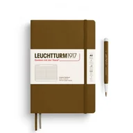 Notesy i bloczki - Notatnik Leuchtturm1917 Medium A5, linie, Spice Brown - miniaturka - grafika 1