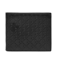 Etui na dokumenty i karty - Etui na karty kredytowe Calvin Klein Embossed Emblem Billfold W/ Coin LV04D1129G Czarny - miniaturka - grafika 1