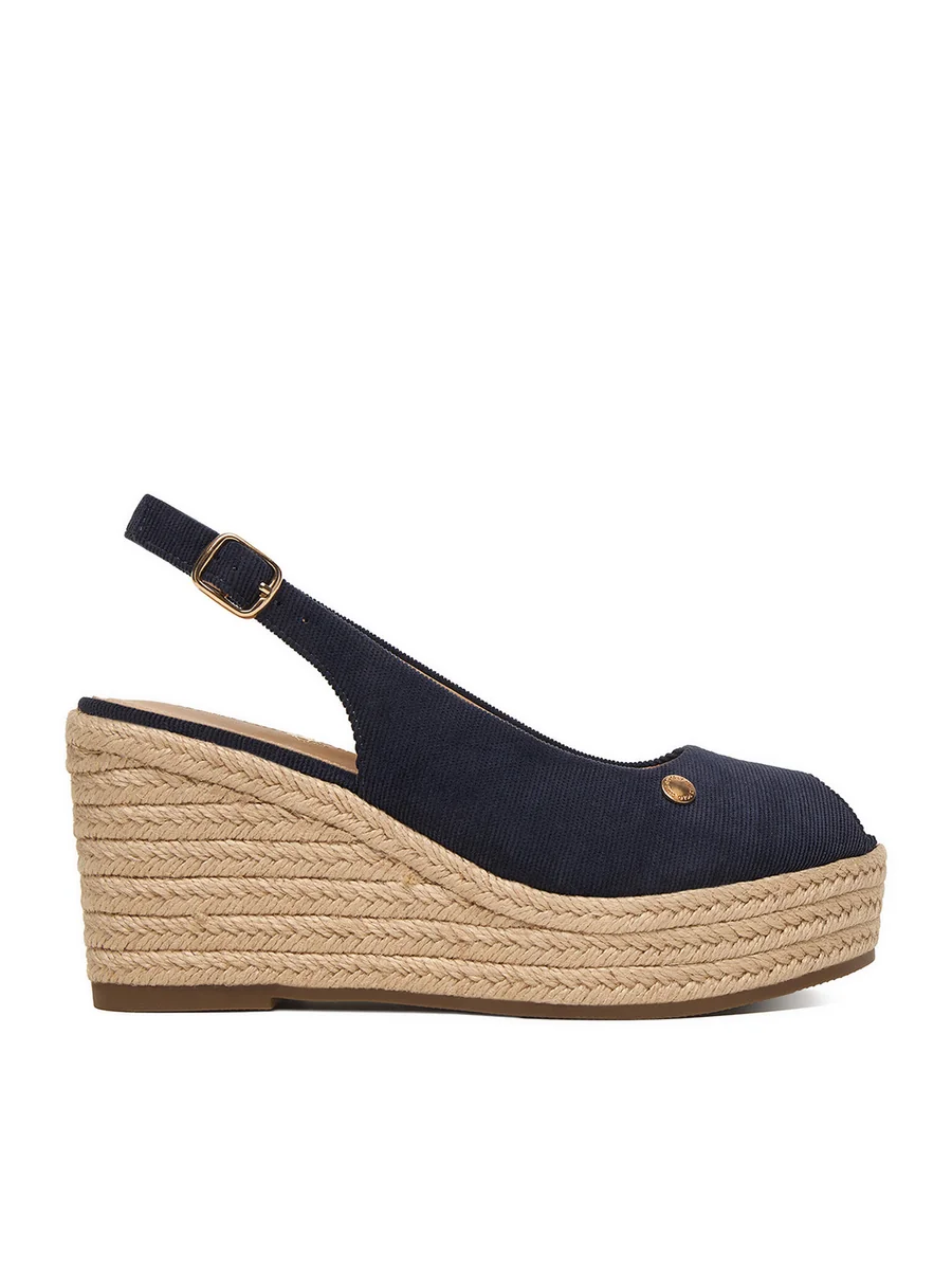 Espadryle EO-R26SS03466 Granatowy