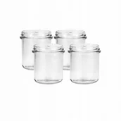 Prace ręczne dla dzieci - Zestaw słoików pojemników 350 ml DO ŚWIECZEK - miniaturka - grafika 1