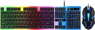 Zestawy myszka + klawiatura - EXTRALINK GAMING SET TF230 2IN1 LED KEYBOARD+MOUSE - miniaturka - grafika 1