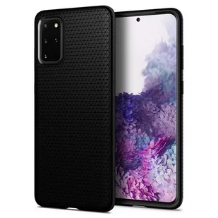 Spigen Liquid Air Samsung G985 S20 Plus czarny mat/black matte ACS00754 - Etui i futerały do telefonów - miniaturka - grafika 1