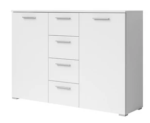 Komoda Beta 26 2D4S Biały - Inne meble do salonu - miniaturka - grafika 1