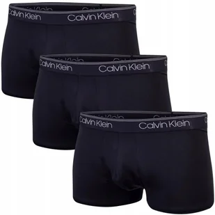 Calvin Klein Bokserki Męskie Majtki Trunk 3Pk Czarne R.Xl - Majtki męskie - miniaturka - grafika 1