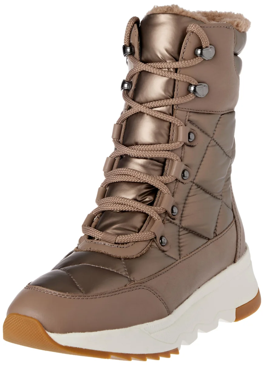 Geox Buty damskie D Falena B ABX Ankle Boot, brązowy, 37 EU
