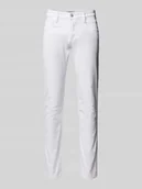 Spodnie męskie - Jeansy o kroju slim fit z 5 kieszeniami - miniaturka - grafika 1