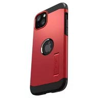 Etui i futerały do telefonów - Etui Spigen Tough Armor MagSafe z podstawką na iPhone 15 - czerwone - miniaturka - grafika 1