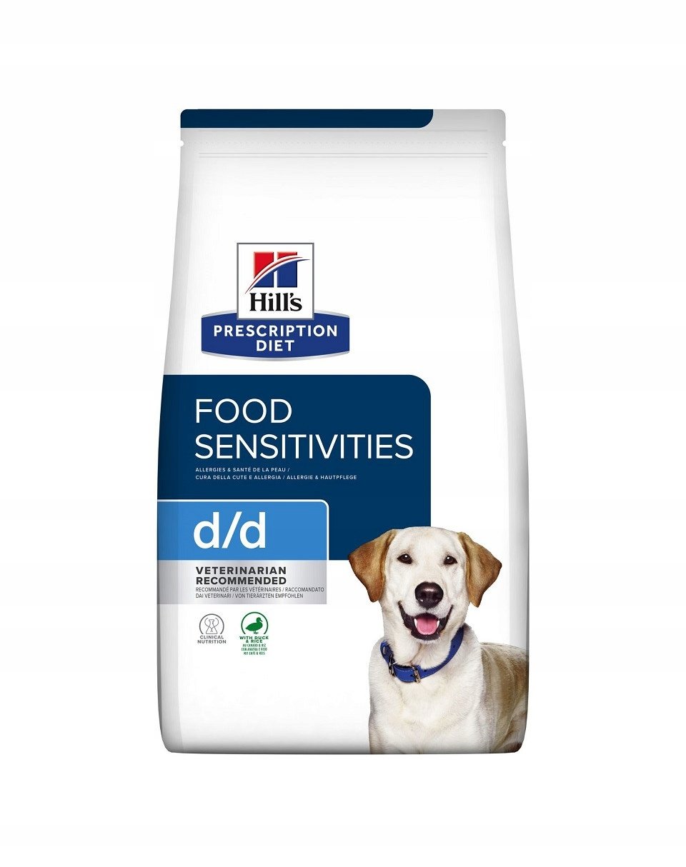 Hills Prescription Diet Food Sensitivities D/D Duck&Rice 12 kg
