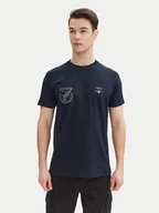Koszulki męskie - Aeronautica Militare T-Shirt 251TS2380J674 Granatowy Regular Fit - miniaturka - grafika 1