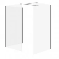 Kabiny prysznicowe - CERSANIT S601-197 SET B810 WALK-IN MILLE CHROM 90X90X90X200 WIR - miniaturka - grafika 1